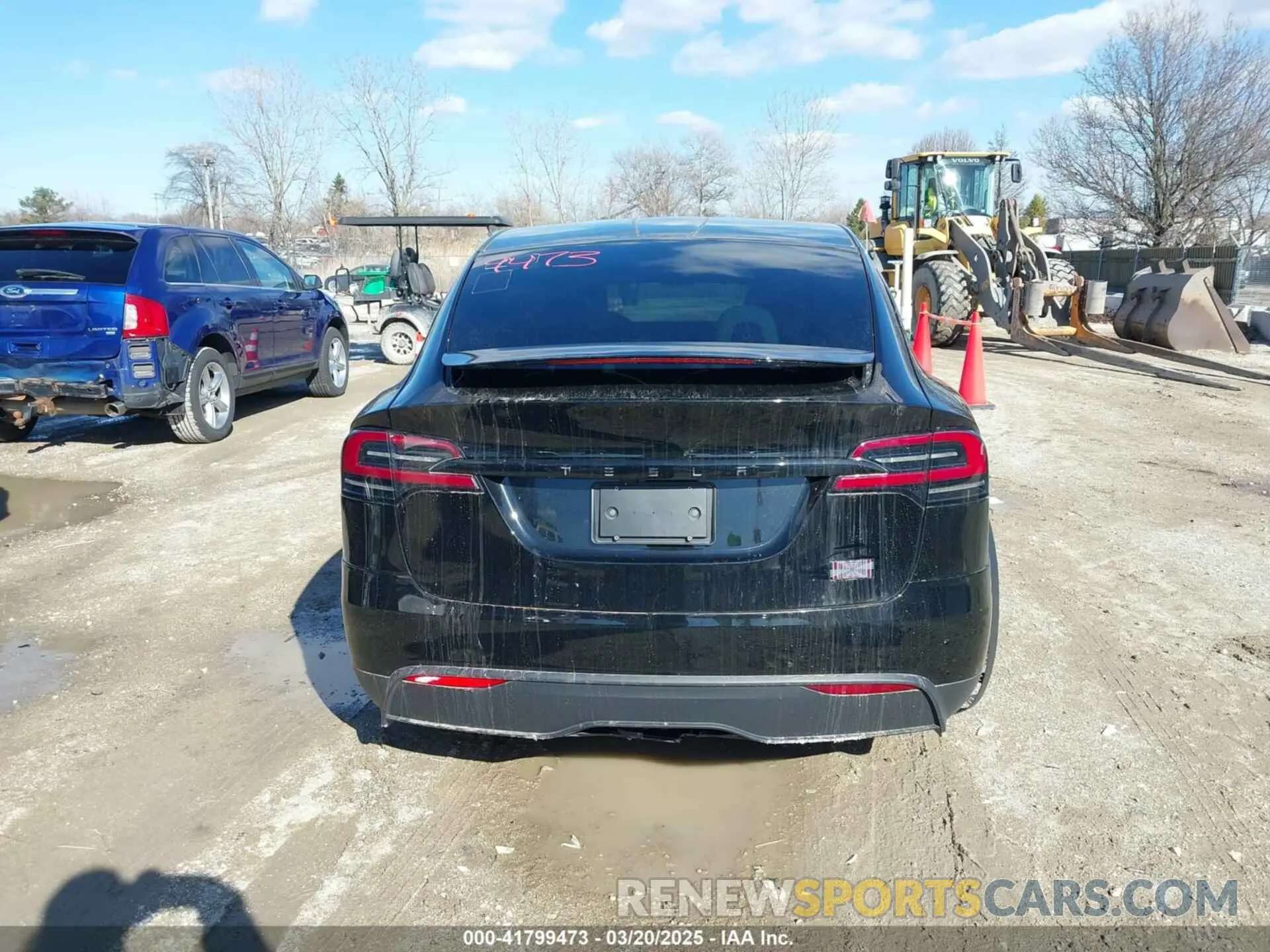 15 fotografías del automóvil dañado 7SAXCBE65RF444149 TESLA MODEL X 2024