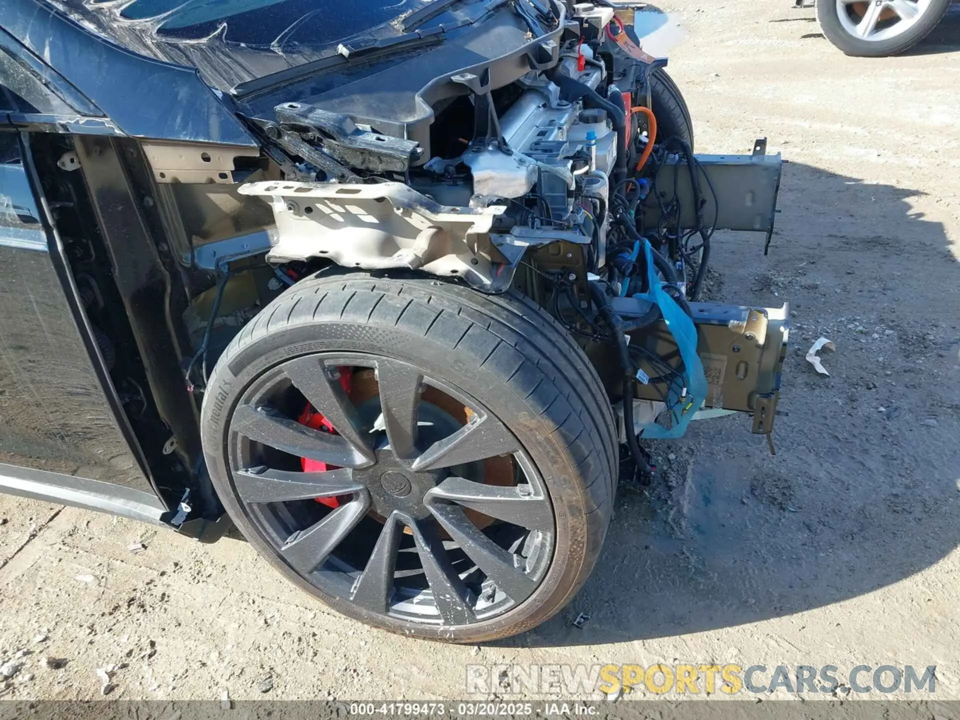 19 fotografías del automóvil dañado 7SAXCBE65RF444149 TESLA MODEL X 2024