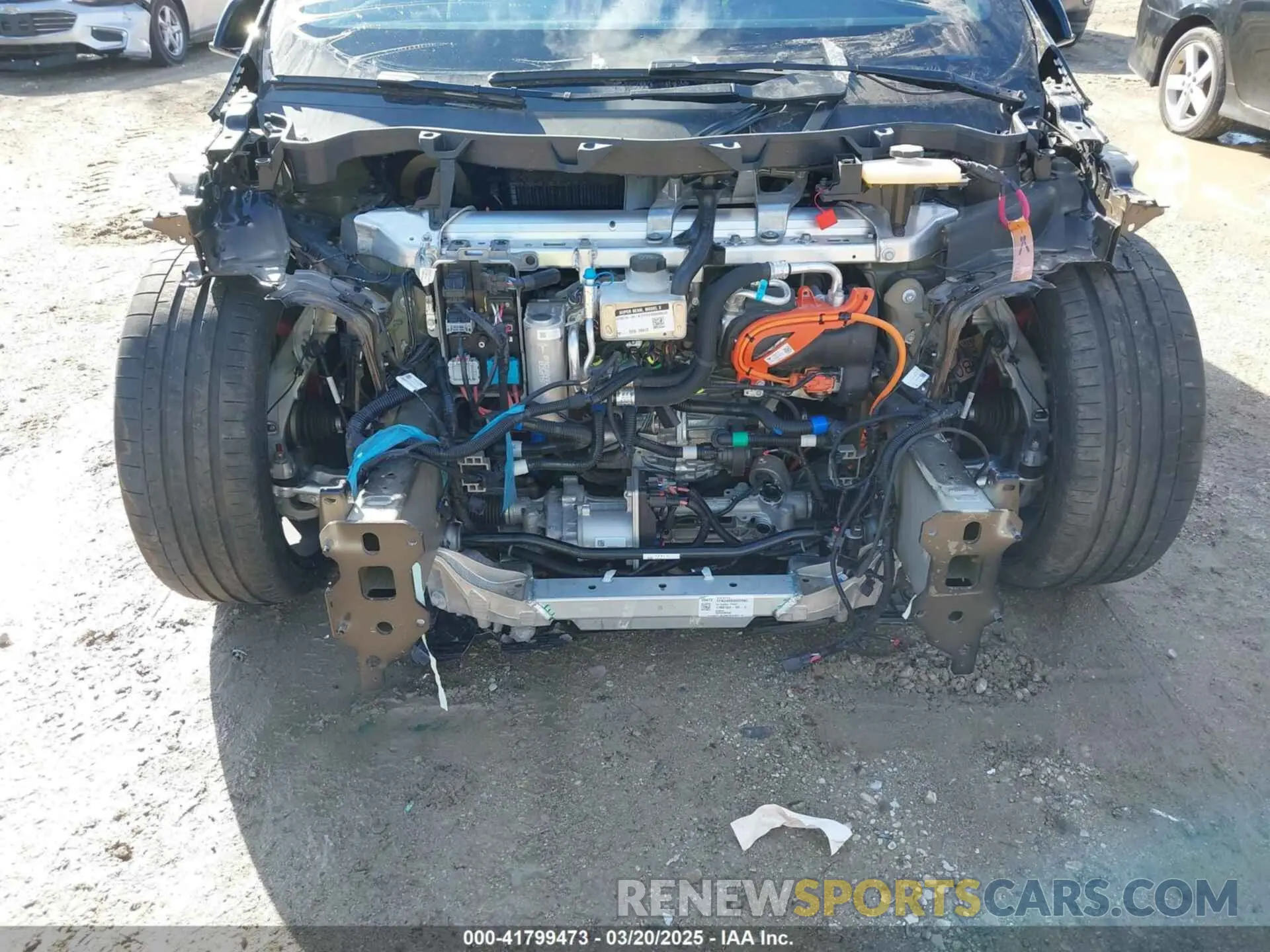6 fotografías del automóvil dañado 7SAXCBE65RF444149 TESLA MODEL X 2024