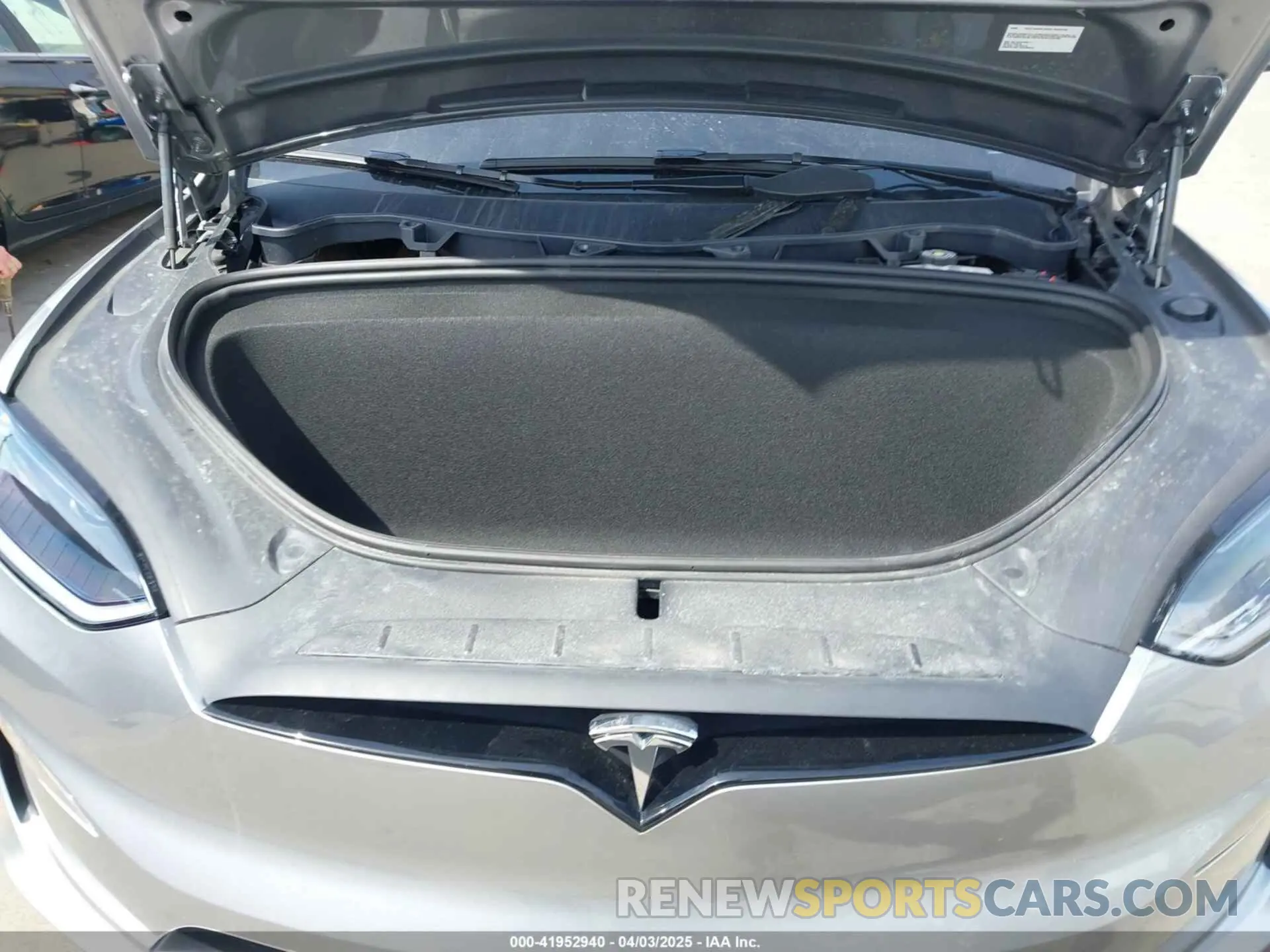 10 fotografías del automóvil dañado 7SAXCDE50RF452999 TESLA MODEL X 2024