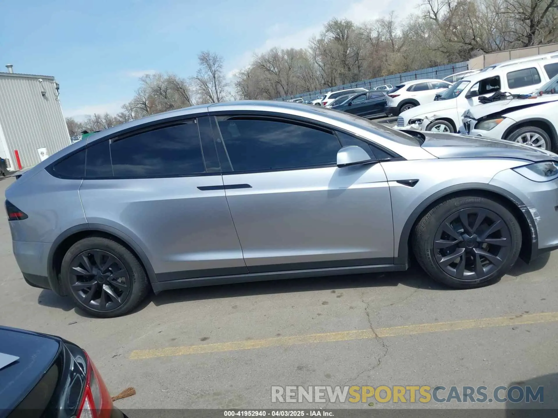 13 fotografías del automóvil dañado 7SAXCDE50RF452999 TESLA MODEL X 2024