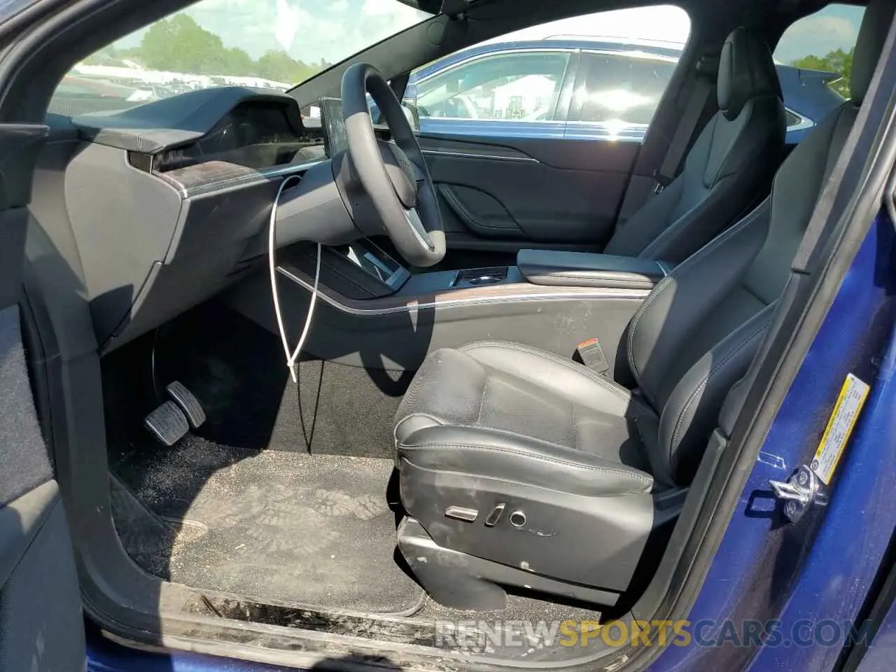 7 fotografías del automóvil dañado 7SAXCDE51RF439209 TESLA MODEL X 2024