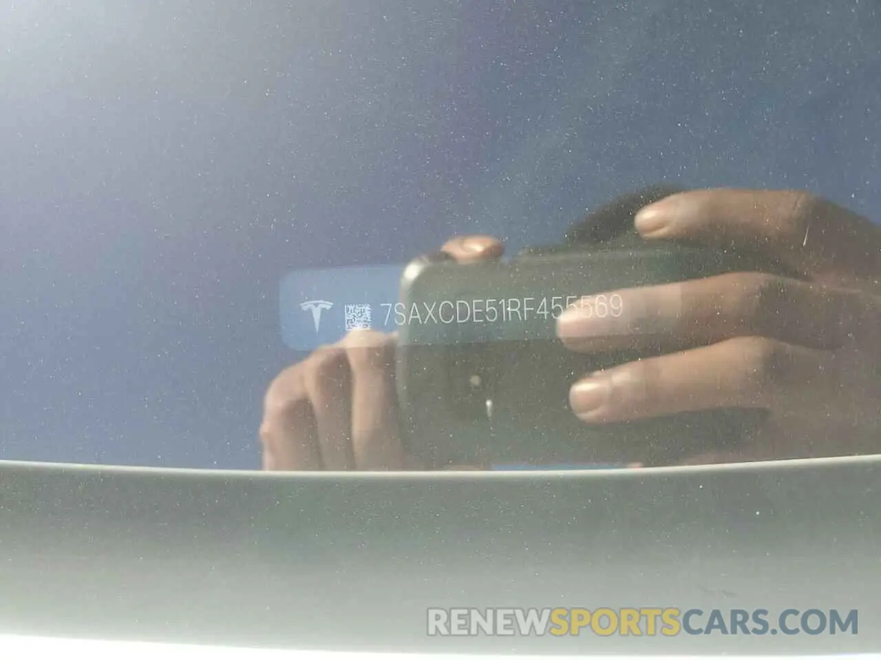 13 fotografías del automóvil dañado 7SAXCDE51RF455569 TESLA MODEL X 2024