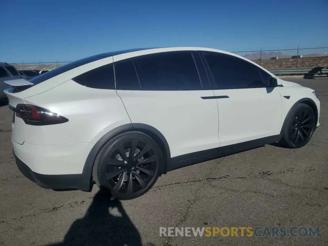 3 fotografías del automóvil dañado 7SAXCDE51RF455569 TESLA MODEL X 2024
