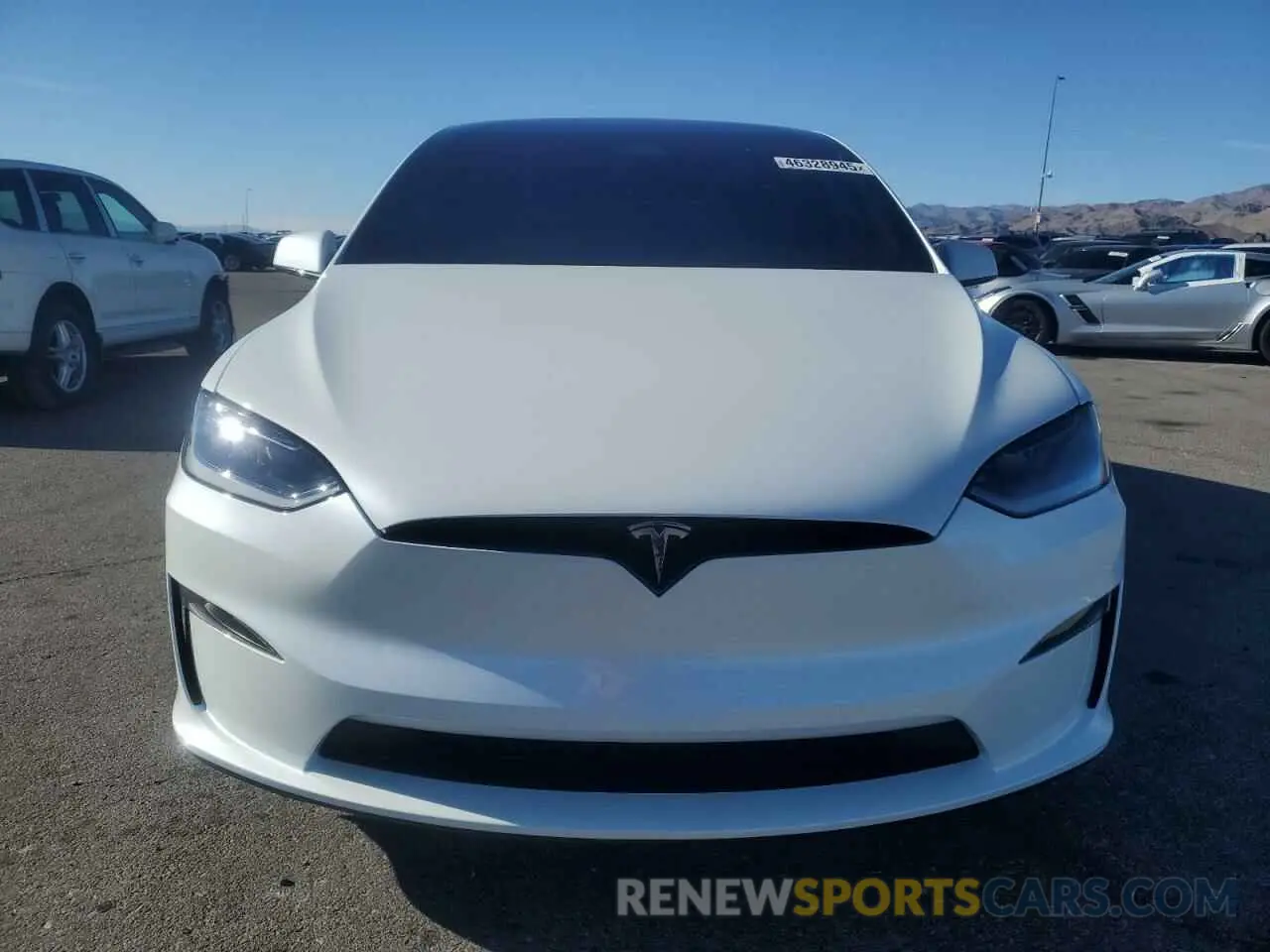 5 fotografías del automóvil dañado 7SAXCDE51RF455569 TESLA MODEL X 2024
