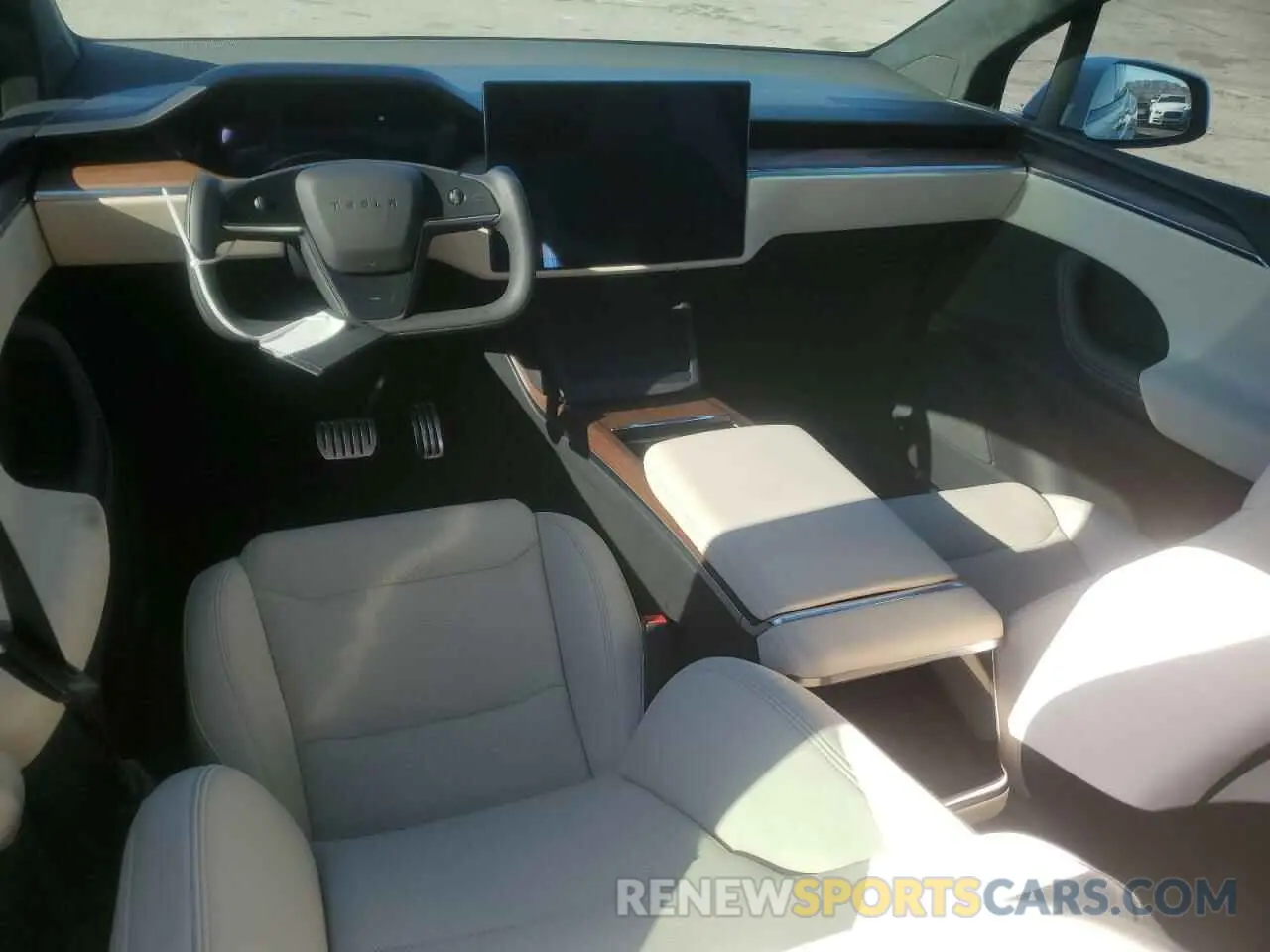 8 fotografías del automóvil dañado 7SAXCDE51RF455569 TESLA MODEL X 2024