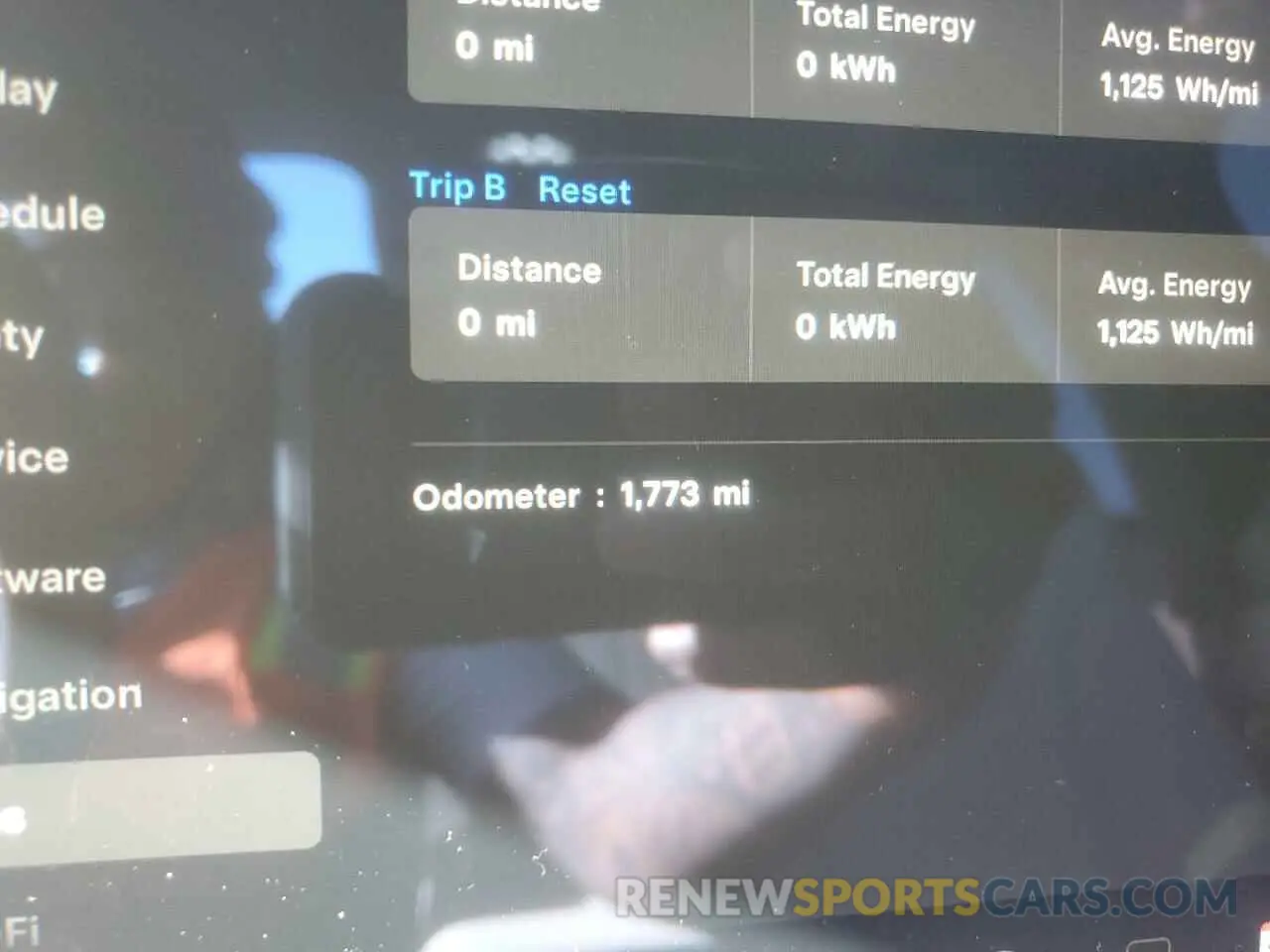 9 fotografías del automóvil dañado 7SAXCDE51RF455569 TESLA MODEL X 2024