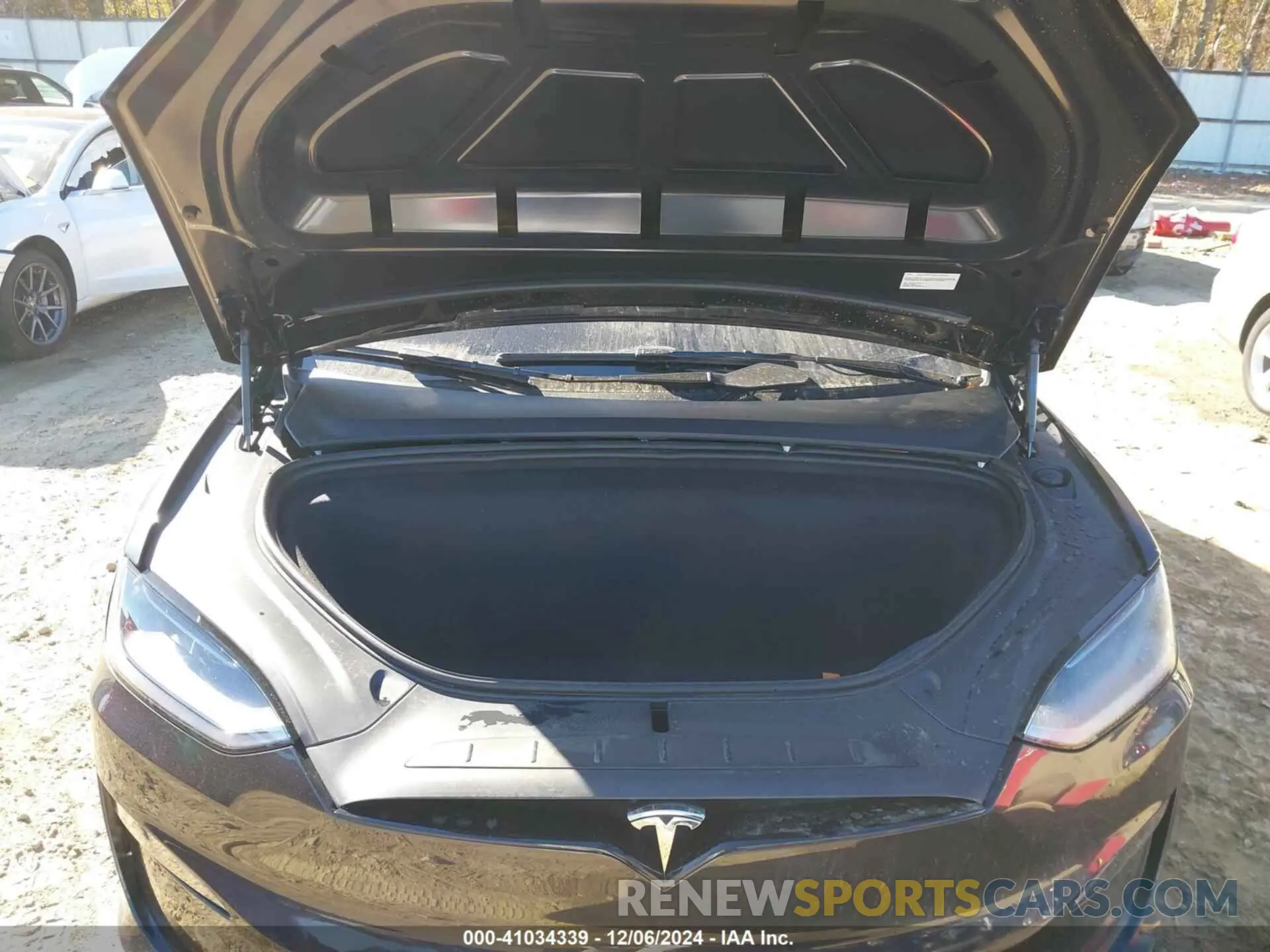 10 fotografías del automóvil dañado 7SAXCDE52RF457752 TESLA MODEL X 2024
