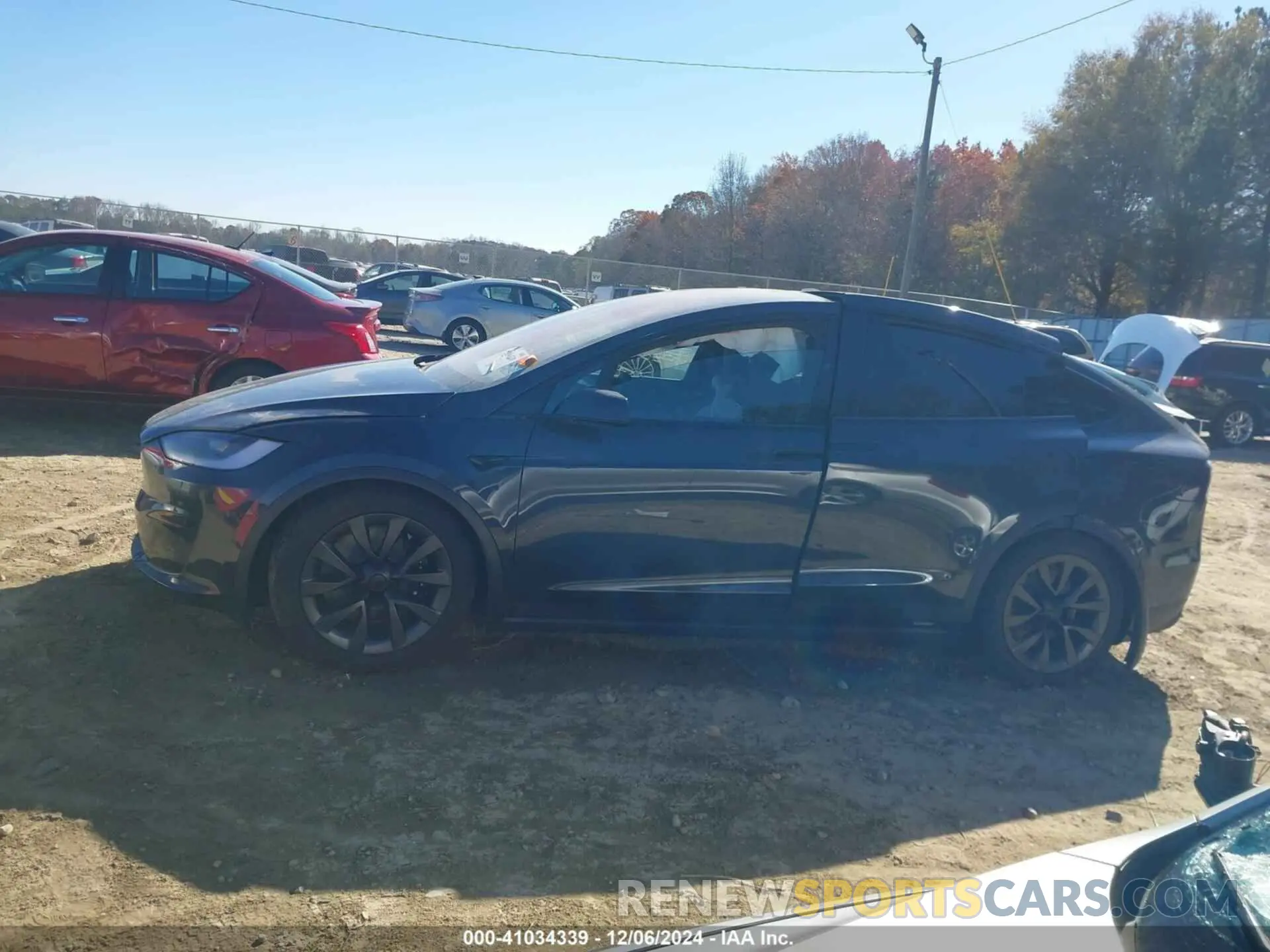 14 fotografías del automóvil dañado 7SAXCDE52RF457752 TESLA MODEL X 2024