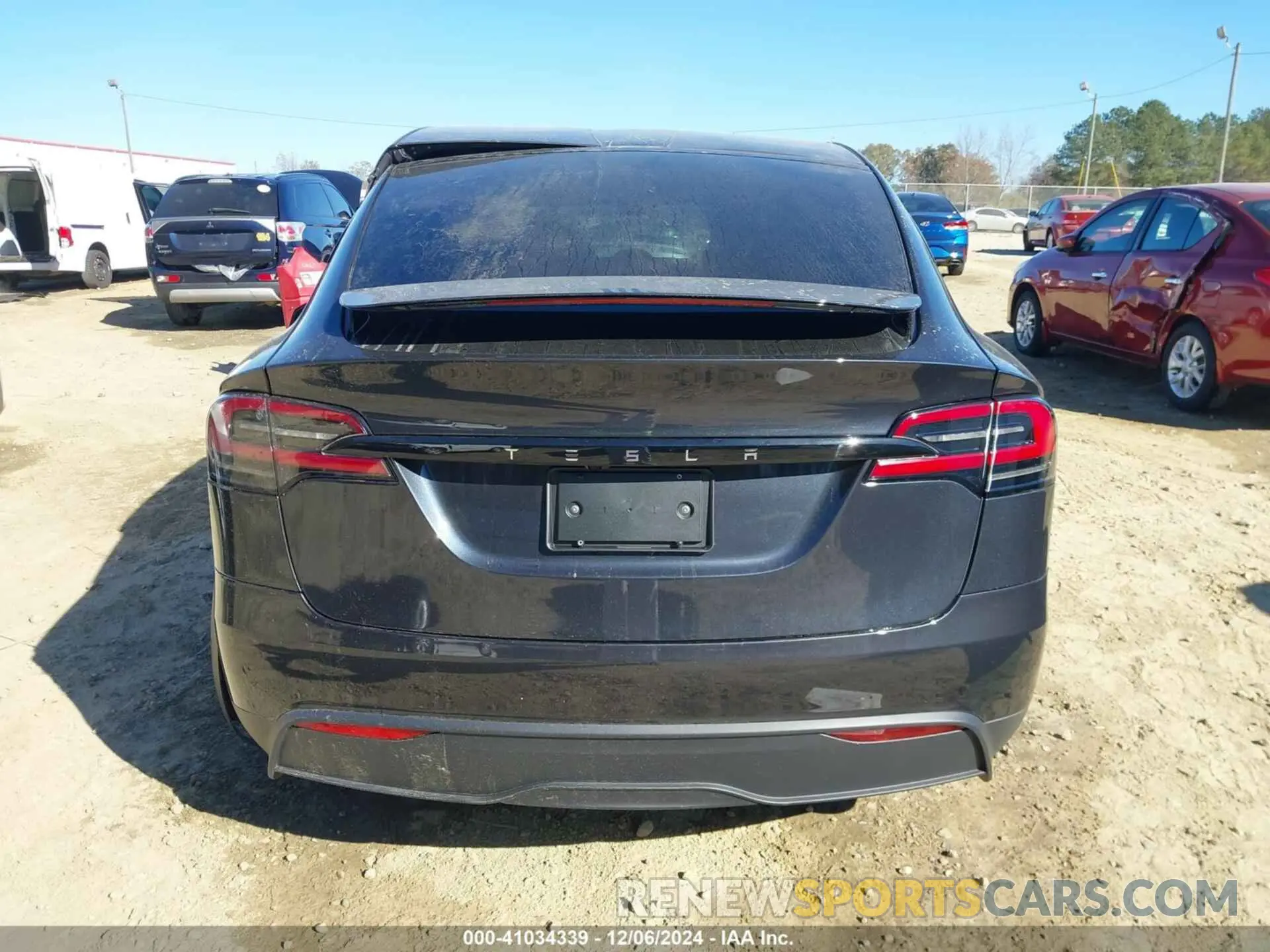 16 fotografías del automóvil dañado 7SAXCDE52RF457752 TESLA MODEL X 2024