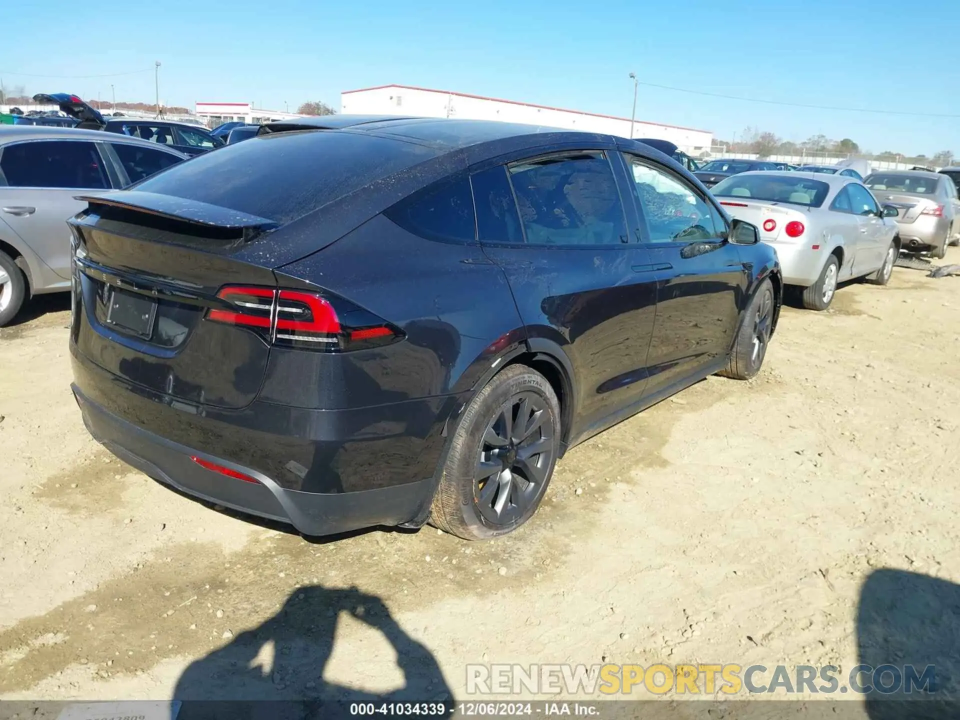 4 fotografías del automóvil dañado 7SAXCDE52RF457752 TESLA MODEL X 2024