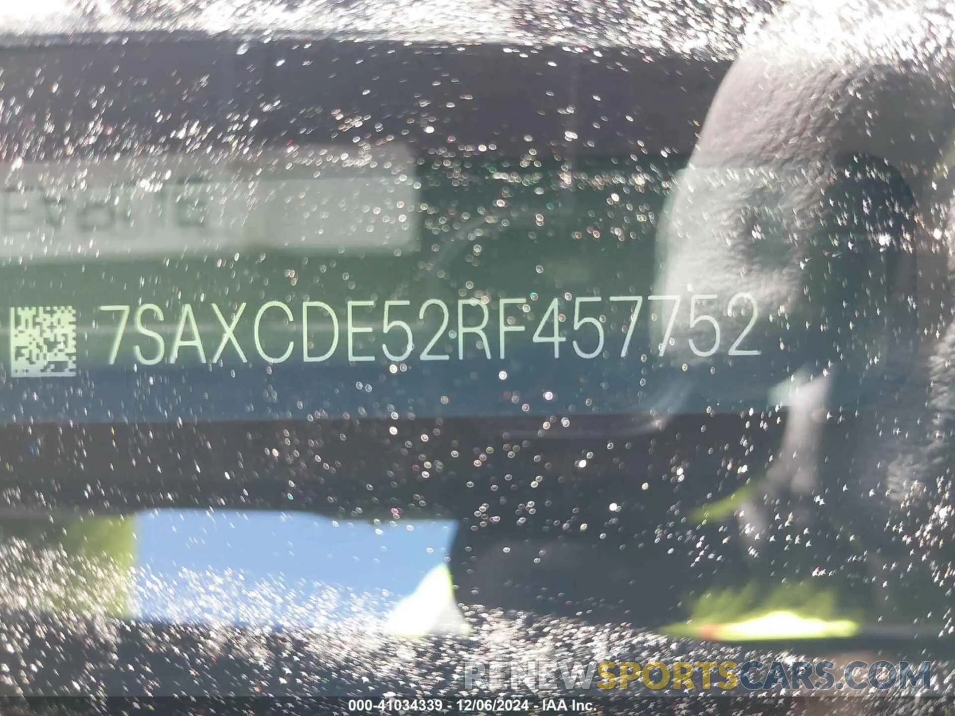 9 fotografías del automóvil dañado 7SAXCDE52RF457752 TESLA MODEL X 2024