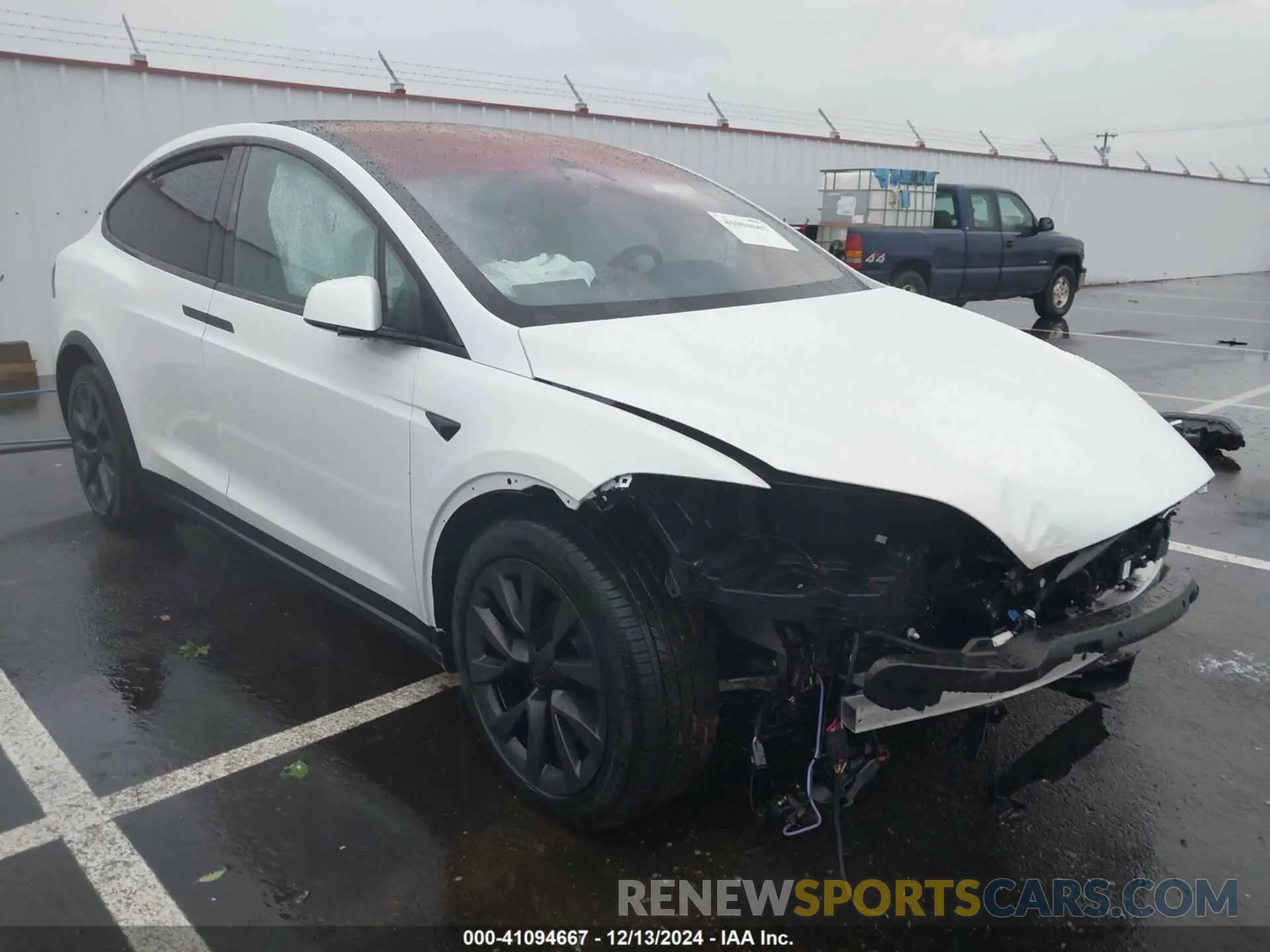 1 fotografías del automóvil dañado 7SAXCDE53RF454066 TESLA MODEL X 2024