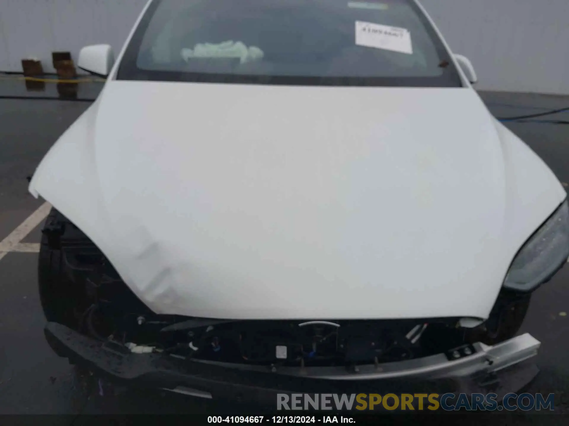 10 fotografías del automóvil dañado 7SAXCDE53RF454066 TESLA MODEL X 2024