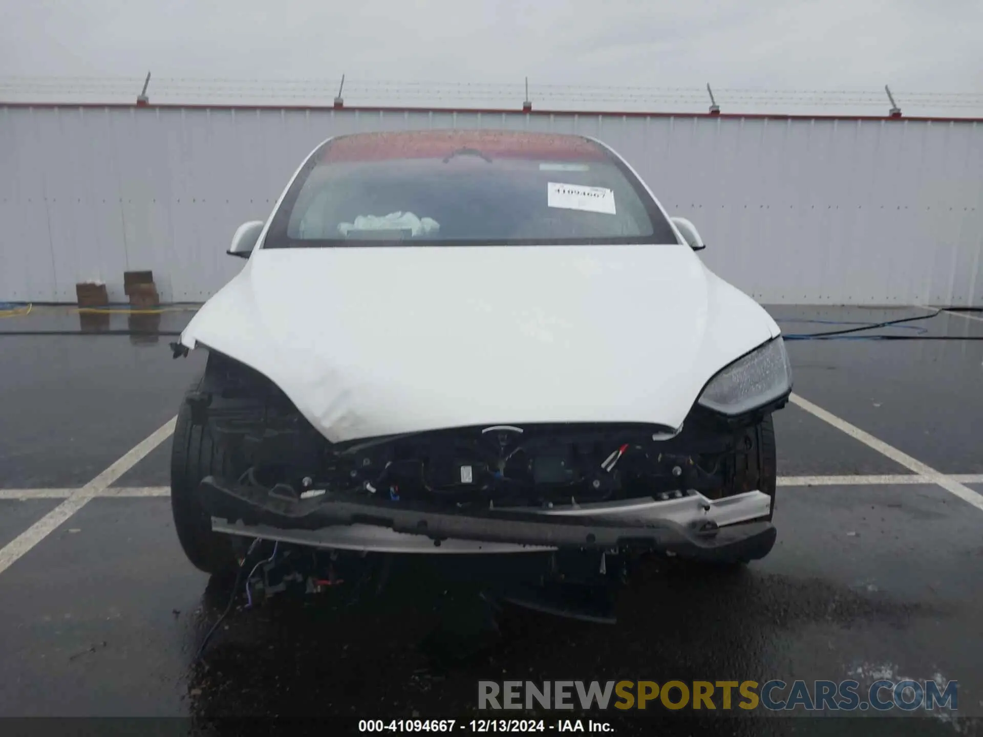 13 fotografías del automóvil dañado 7SAXCDE53RF454066 TESLA MODEL X 2024