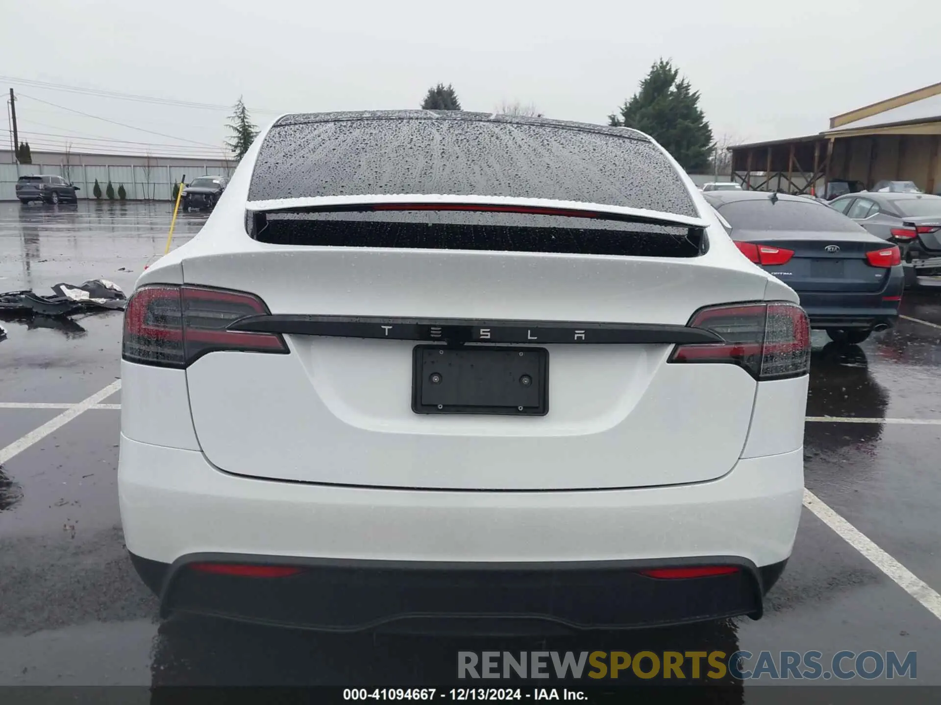 17 fotografías del automóvil dañado 7SAXCDE53RF454066 TESLA MODEL X 2024