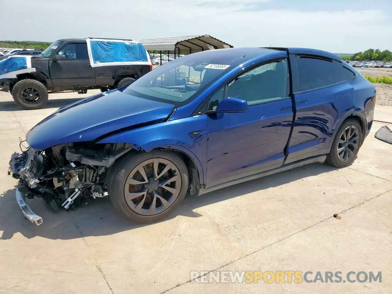 1 fotografías del automóvil dañado 7SAXCDE54RF439754 TESLA MODEL X 2024