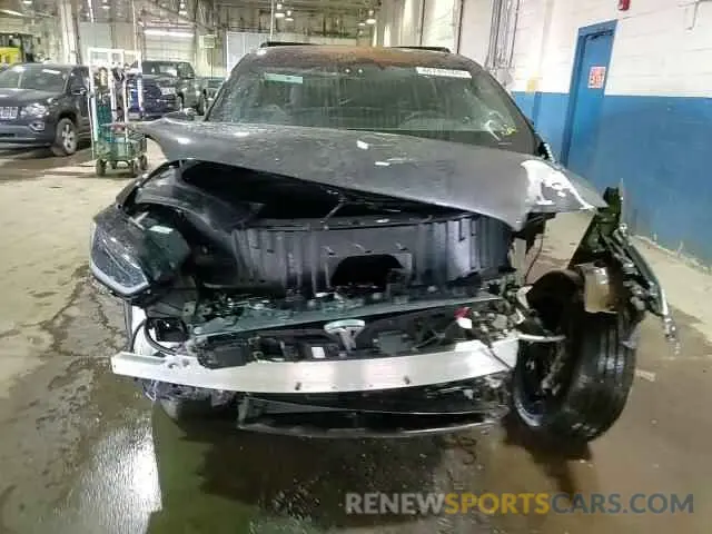 15 fotografías del automóvil dañado 7SAXCDE54RF441715 TESLA MODEL X 2024