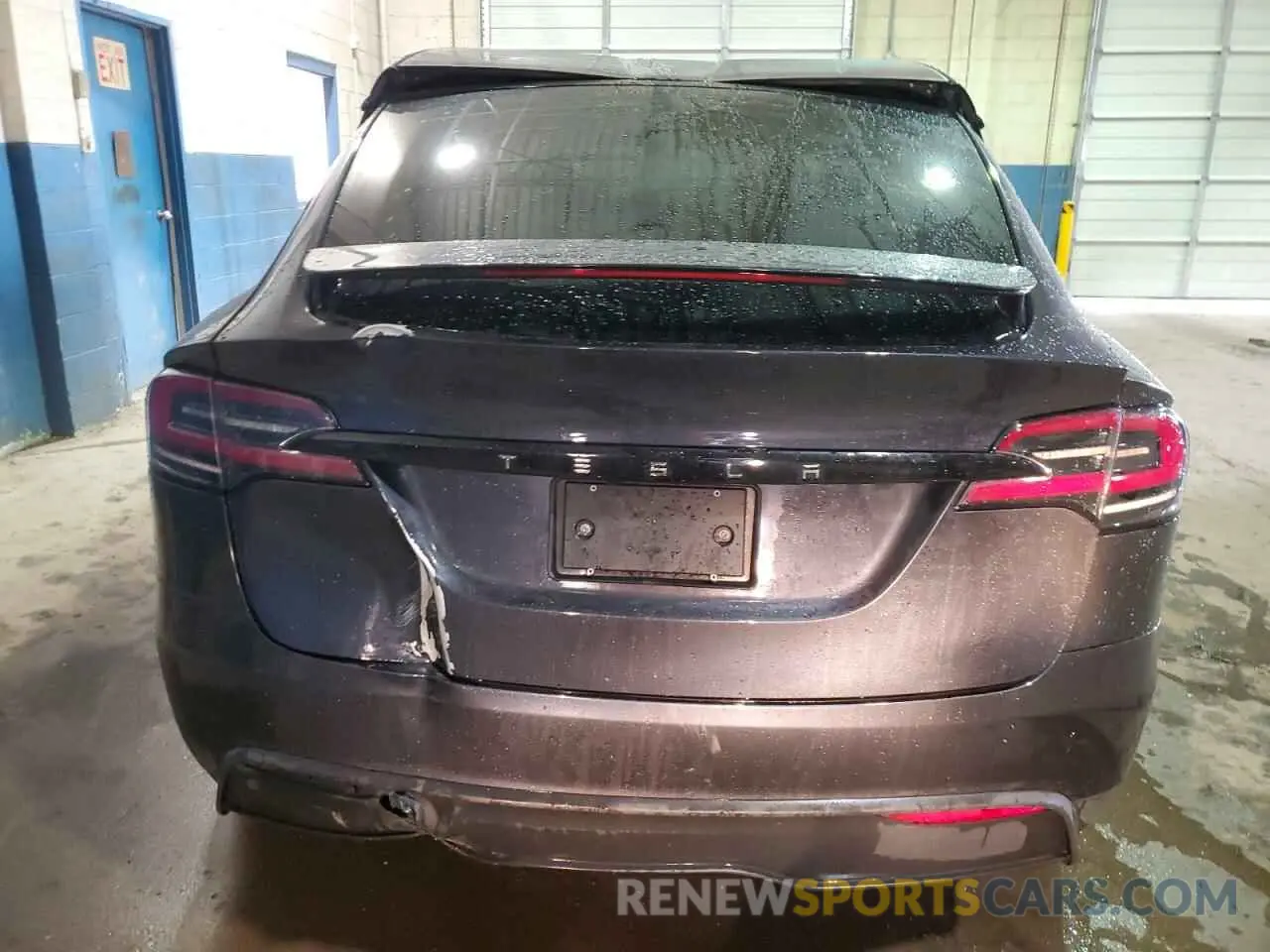 6 fotografías del automóvil dañado 7SAXCDE54RF441715 TESLA MODEL X 2024