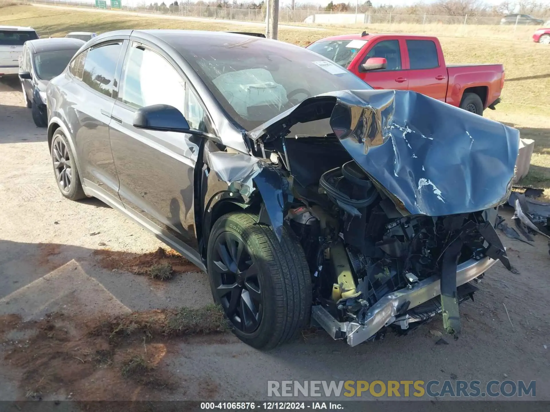 1 fotografías del automóvil dañado 7SAXCDE54RF446378 TESLA MODEL X 2024