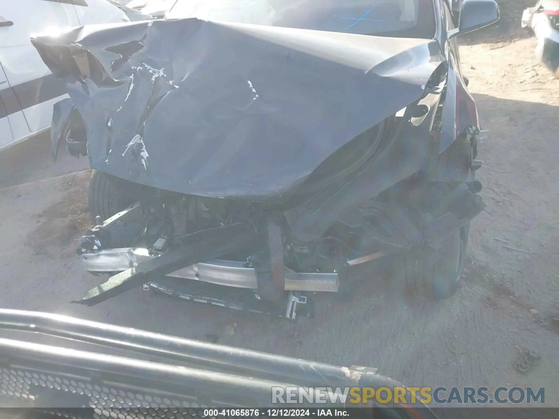 12 fotografías del automóvil dañado 7SAXCDE54RF446378 TESLA MODEL X 2024