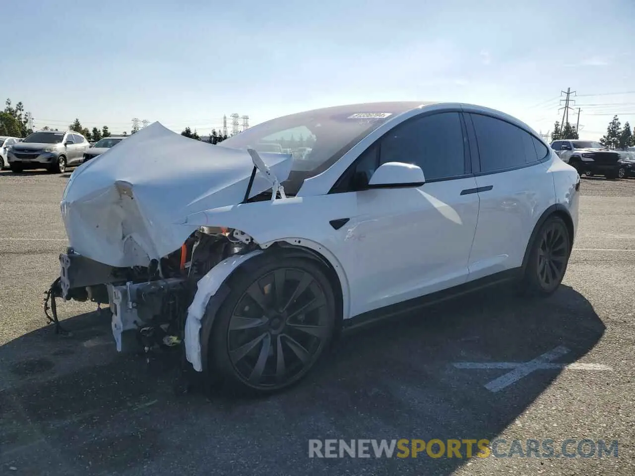 1 fotografías del automóvil dañado 7SAXCDE54RF458689 TESLA MODEL X 2024