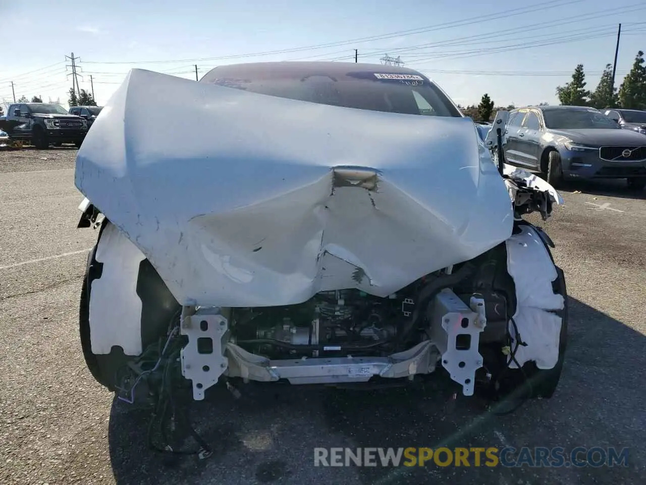 5 fotografías del automóvil dañado 7SAXCDE54RF458689 TESLA MODEL X 2024