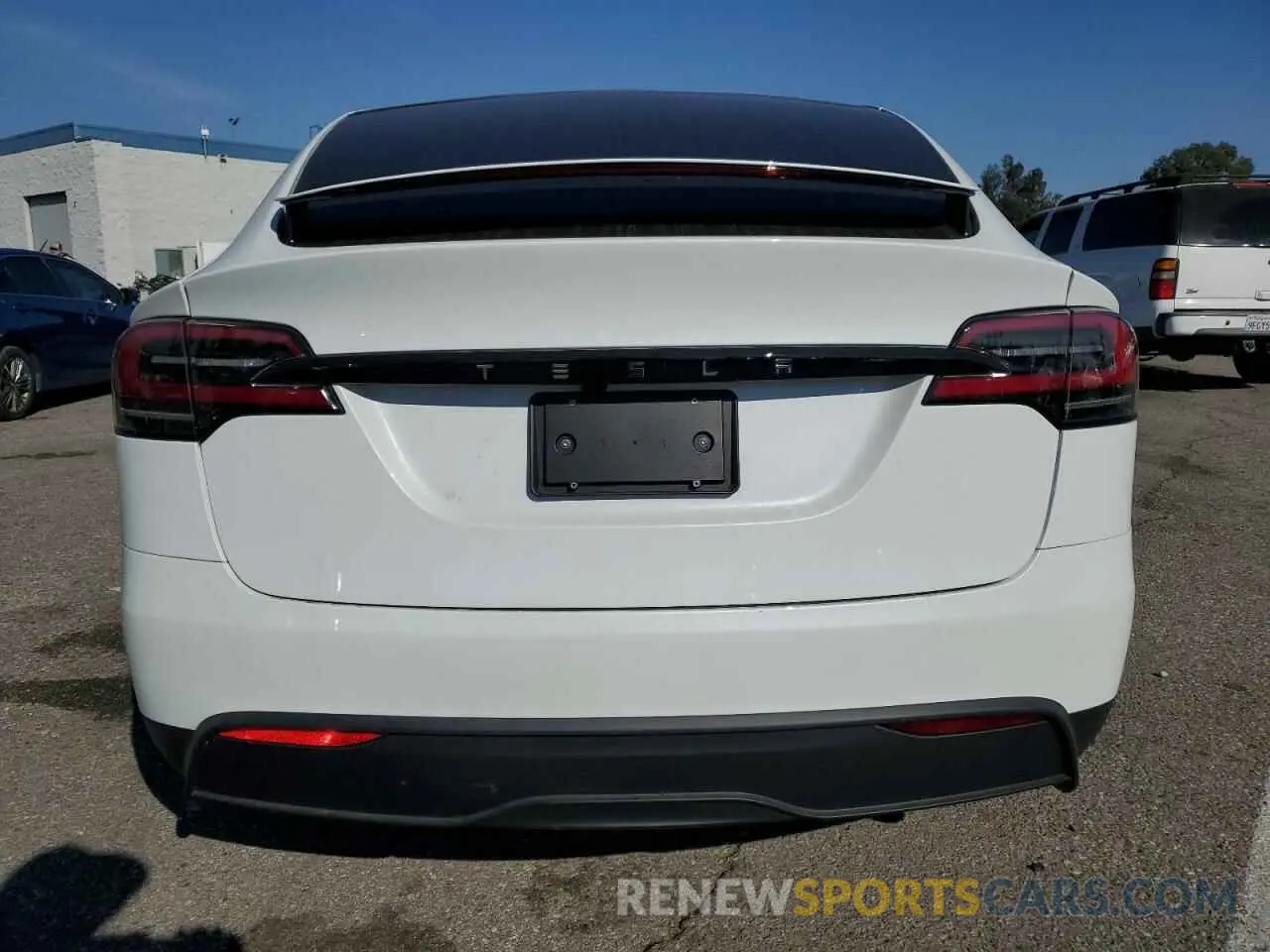 6 fotografías del automóvil dañado 7SAXCDE54RF458689 TESLA MODEL X 2024