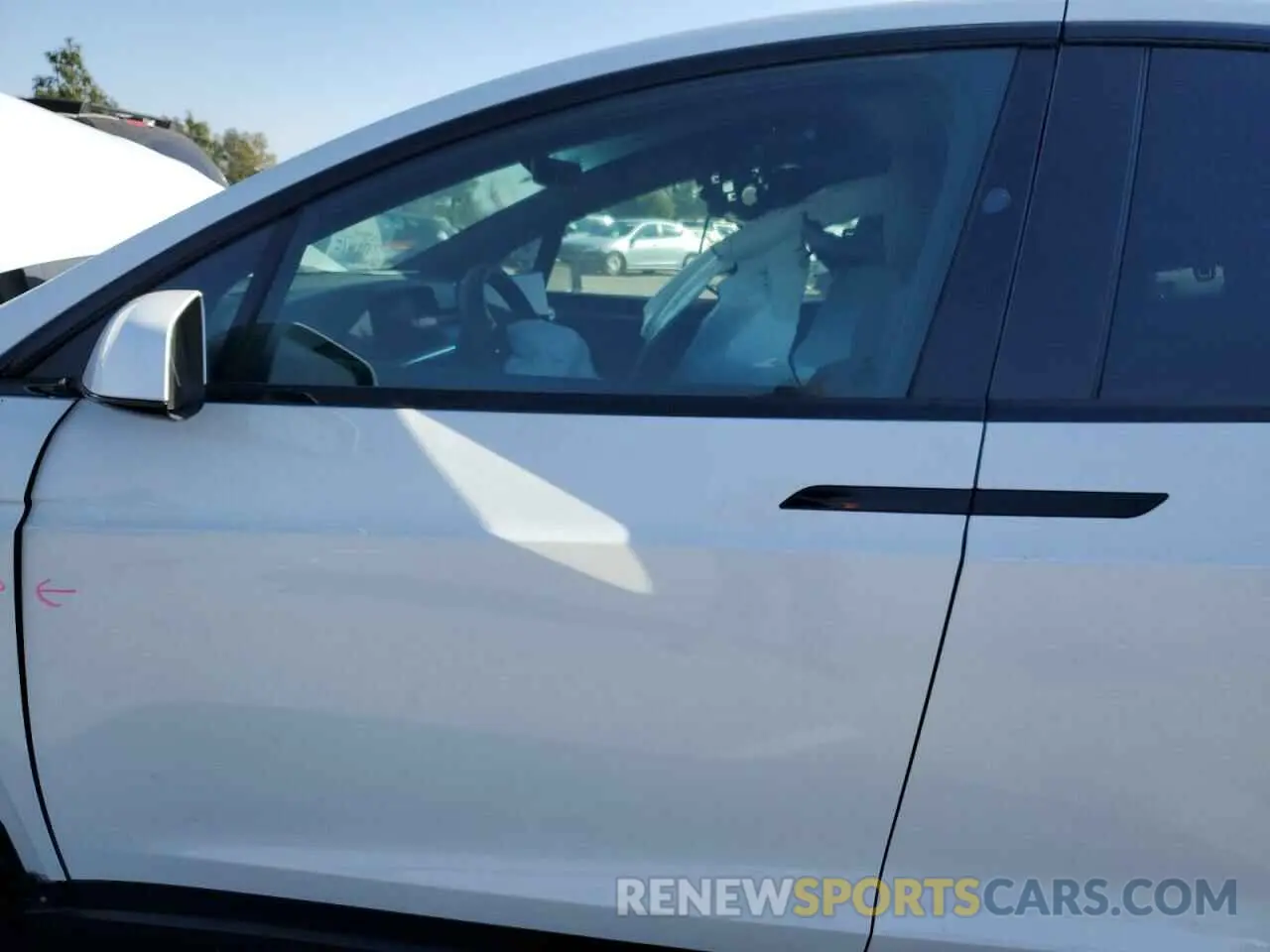 7 fotografías del automóvil dañado 7SAXCDE54RF458689 TESLA MODEL X 2024