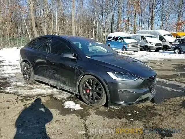 12 fotografías del automóvil dañado 7SAXCDE55RF433493 TESLA MODEL X 2024