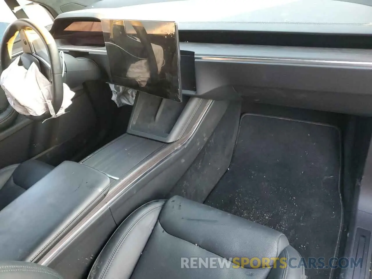 8 fotografías del automóvil dañado 7SAXCDE55RF433493 TESLA MODEL X 2024