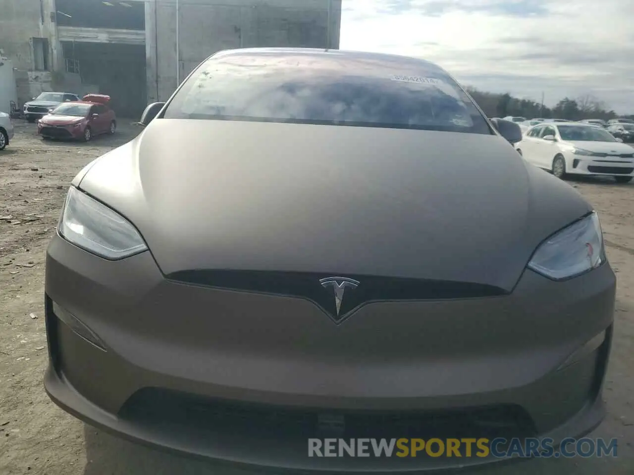 5 fotografías del automóvil dañado 7SAXCDE55RF446289 TESLA MODEL X 2024
