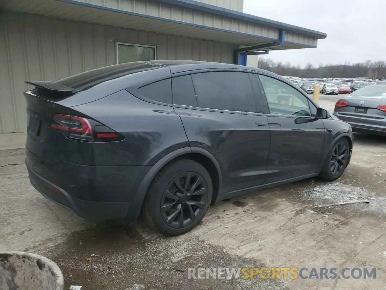3 fotografías del automóvil dañado 7SAXCDE55RF449676 TESLA MODEL X 2024