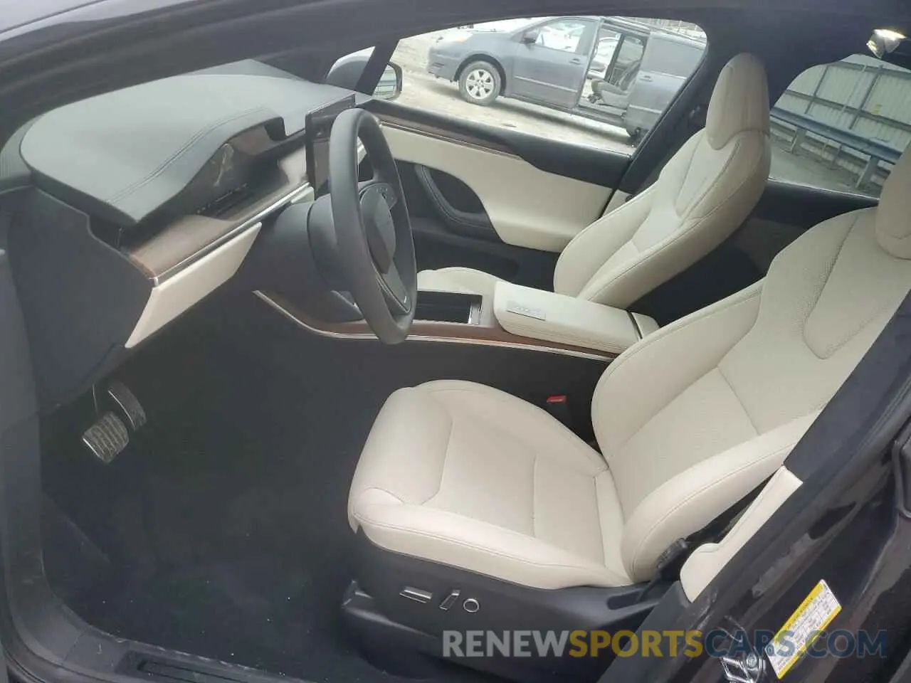 7 fotografías del automóvil dañado 7SAXCDE55RF449676 TESLA MODEL X 2024