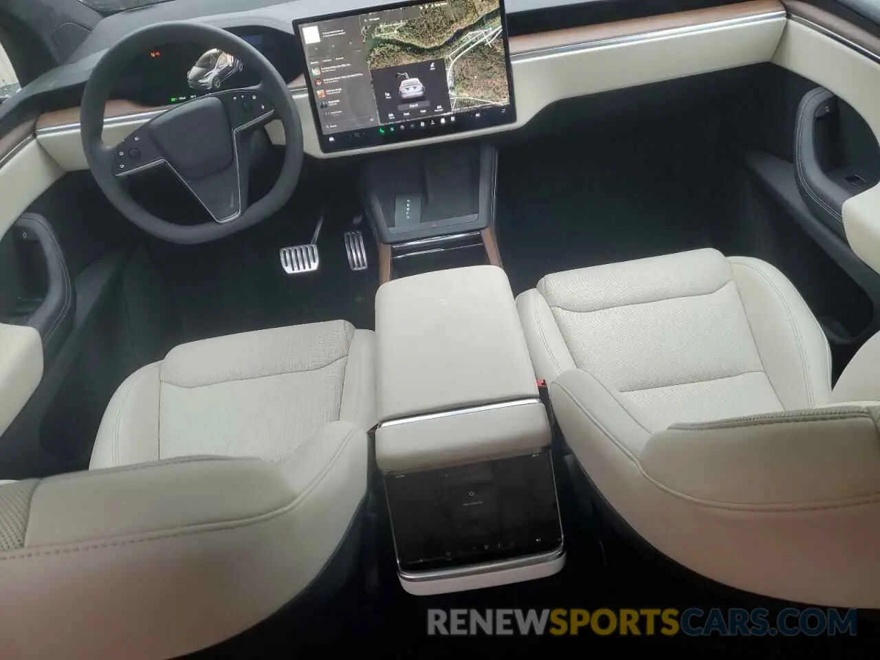 8 fotografías del automóvil dañado 7SAXCDE55RF449676 TESLA MODEL X 2024