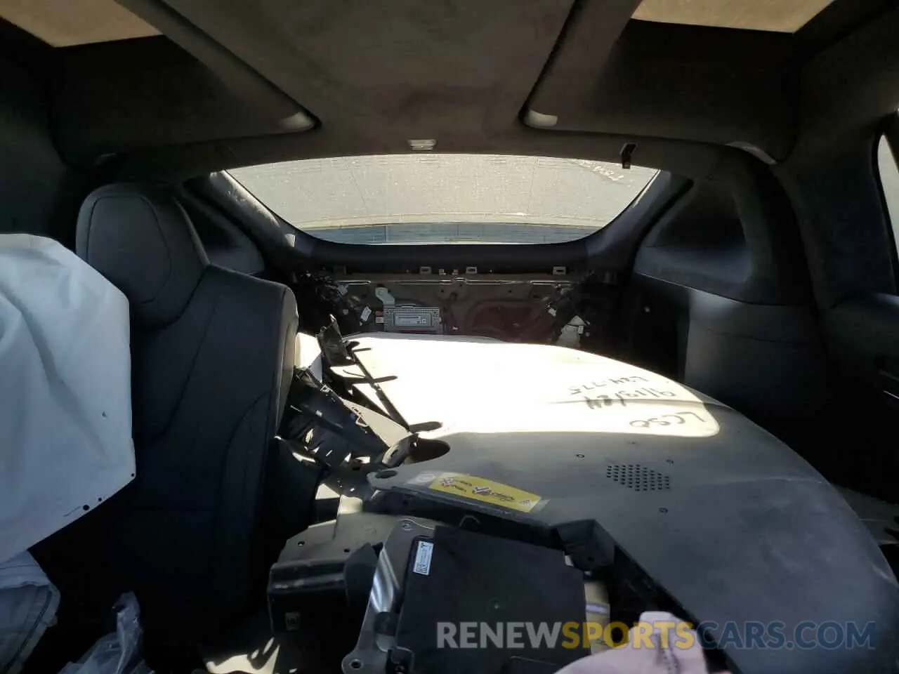 10 fotografías del automóvil dañado 7SAXCDE57RF442048 TESLA MODEL X 2024