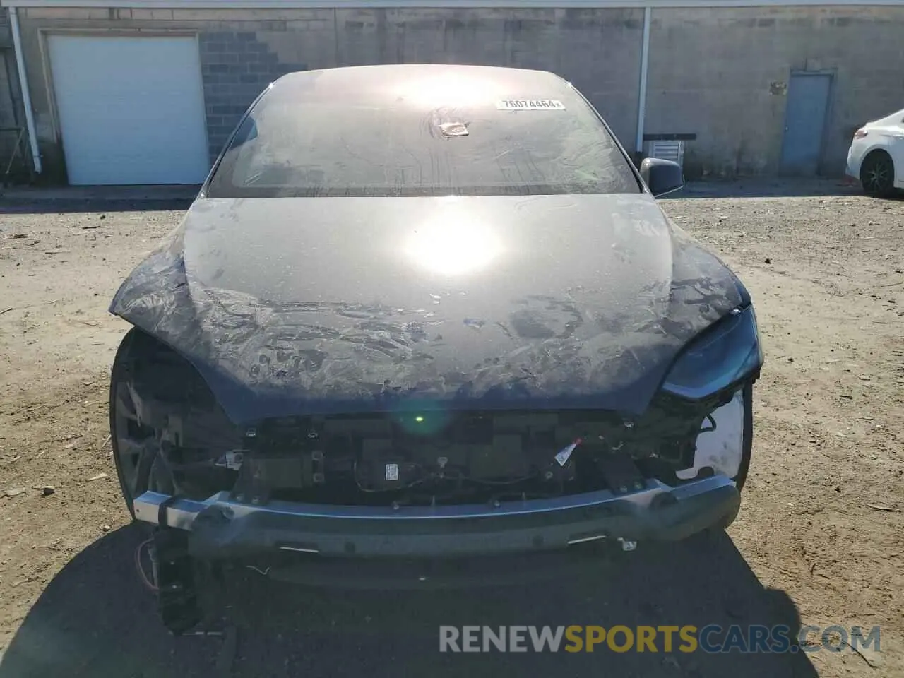 5 fotografías del automóvil dañado 7SAXCDE57RF442048 TESLA MODEL X 2024