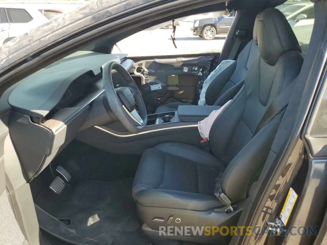 7 fotografías del automóvil dañado 7SAXCDE57RF442048 TESLA MODEL X 2024