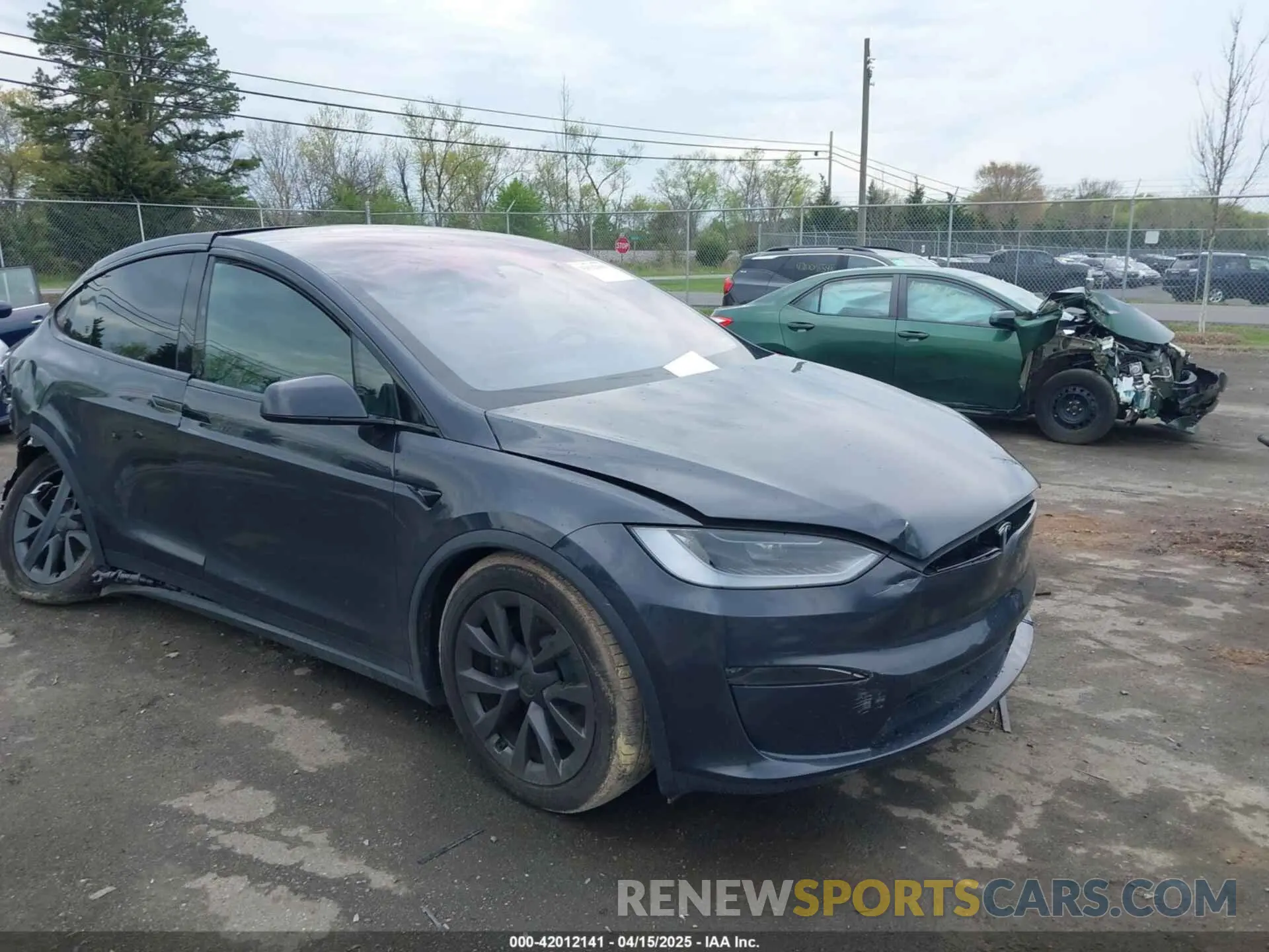 1 fotografías del automóvil dañado 7SAXCDE57RF445547 TESLA MODEL X 2024