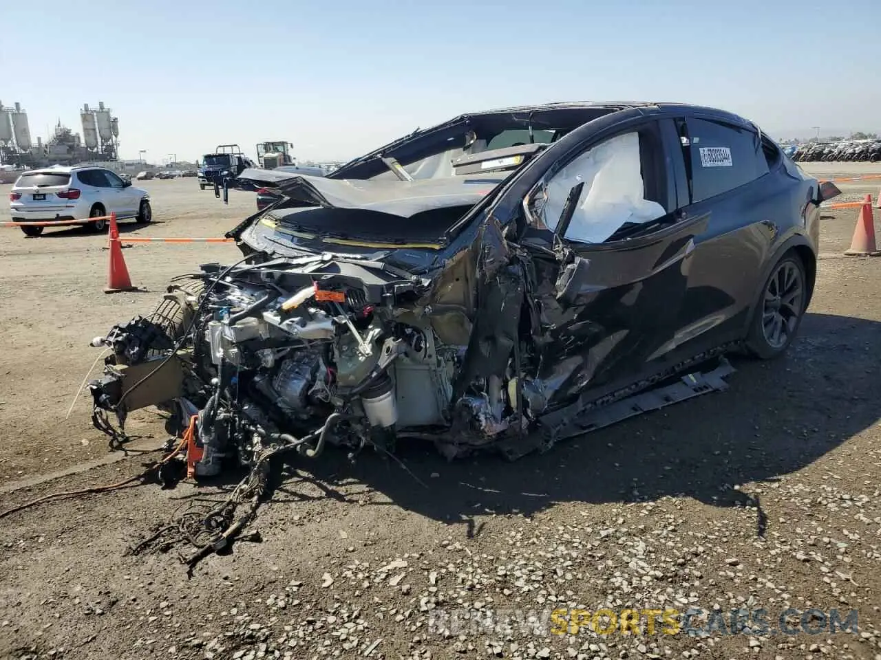 1 fotografías del automóvil dañado 7SAXCDE58RF444701 TESLA MODEL X 2024