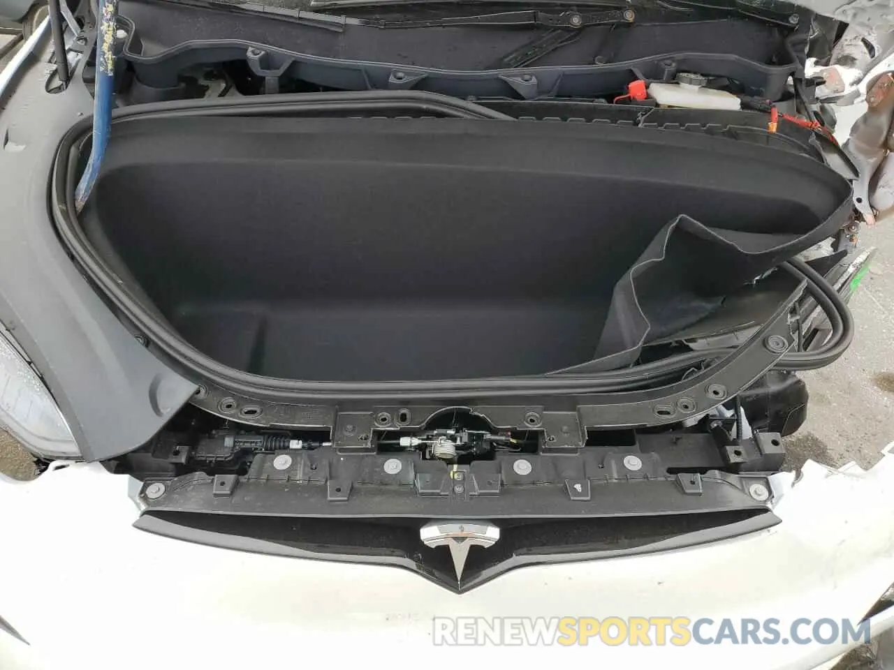 12 fotografías del automóvil dañado 7SAXCDE58RF453902 TESLA MODEL X 2024
