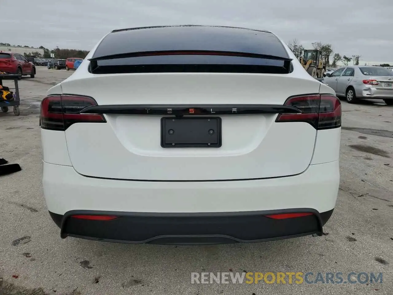 6 fotografías del automóvil dañado 7SAXCDE58RF453902 TESLA MODEL X 2024
