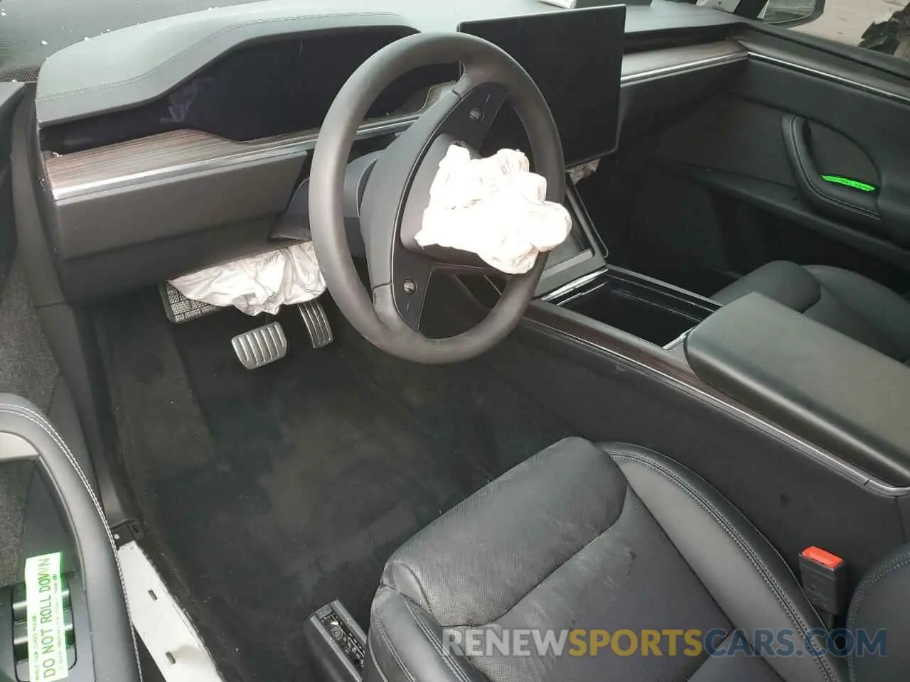 8 fotografías del automóvil dañado 7SAXCDE58RF453902 TESLA MODEL X 2024