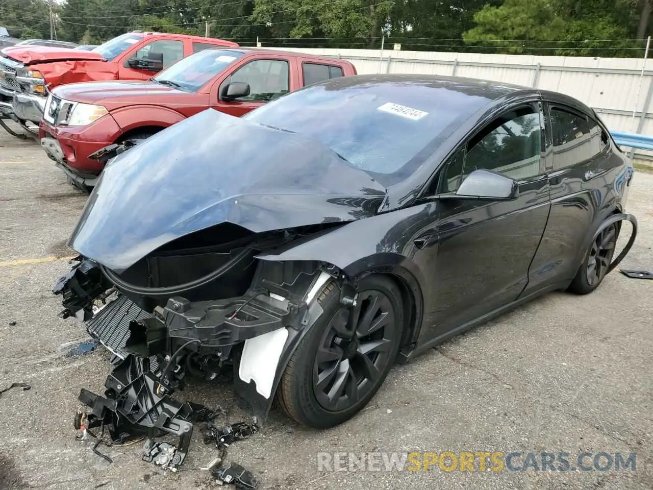 1 fotografías del automóvil dañado 7SAXCDE59RF448756 TESLA MODEL X 2024