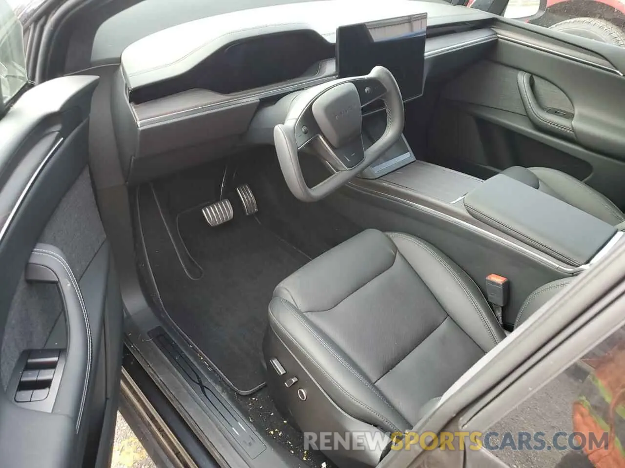 8 fotografías del automóvil dañado 7SAXCDE59RF448756 TESLA MODEL X 2024
