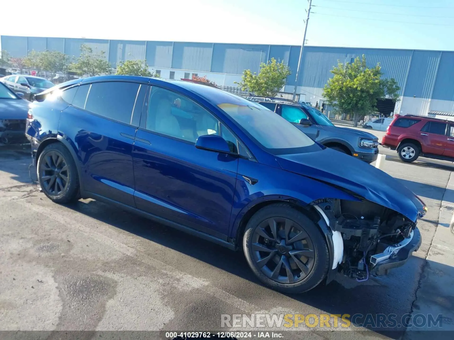1 fotografías del automóvil dañado 7SAXCDE5XRF443761 TESLA MODEL X 2024
