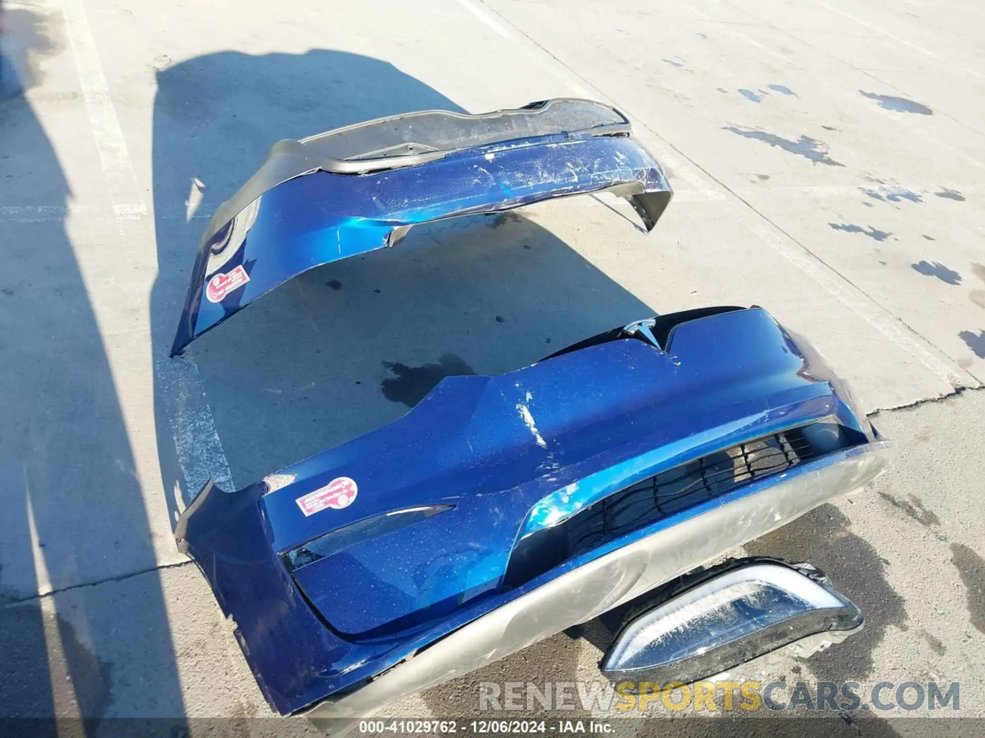 12 fotografías del automóvil dañado 7SAXCDE5XRF443761 TESLA MODEL X 2024