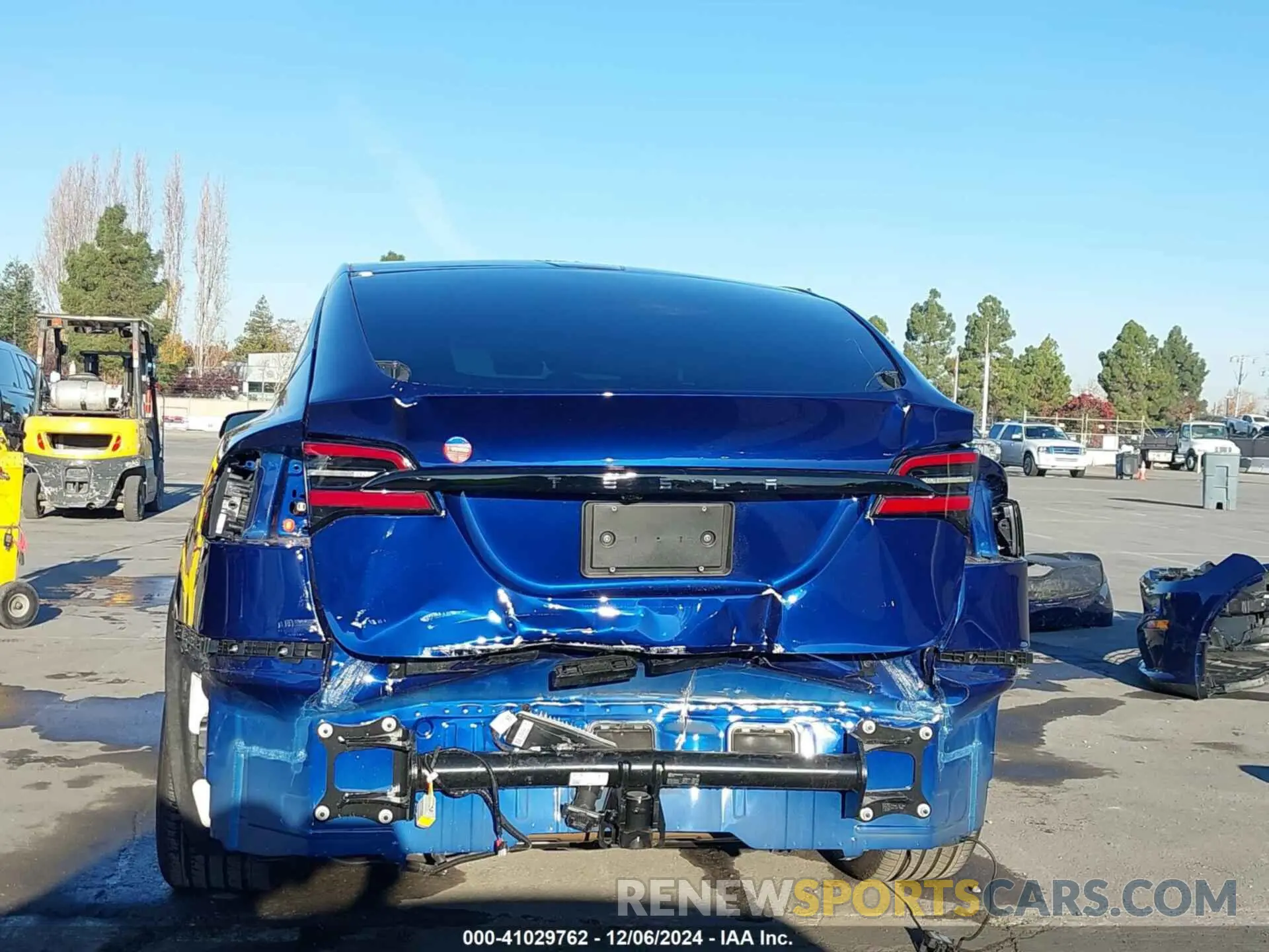 17 fotografías del automóvil dañado 7SAXCDE5XRF443761 TESLA MODEL X 2024