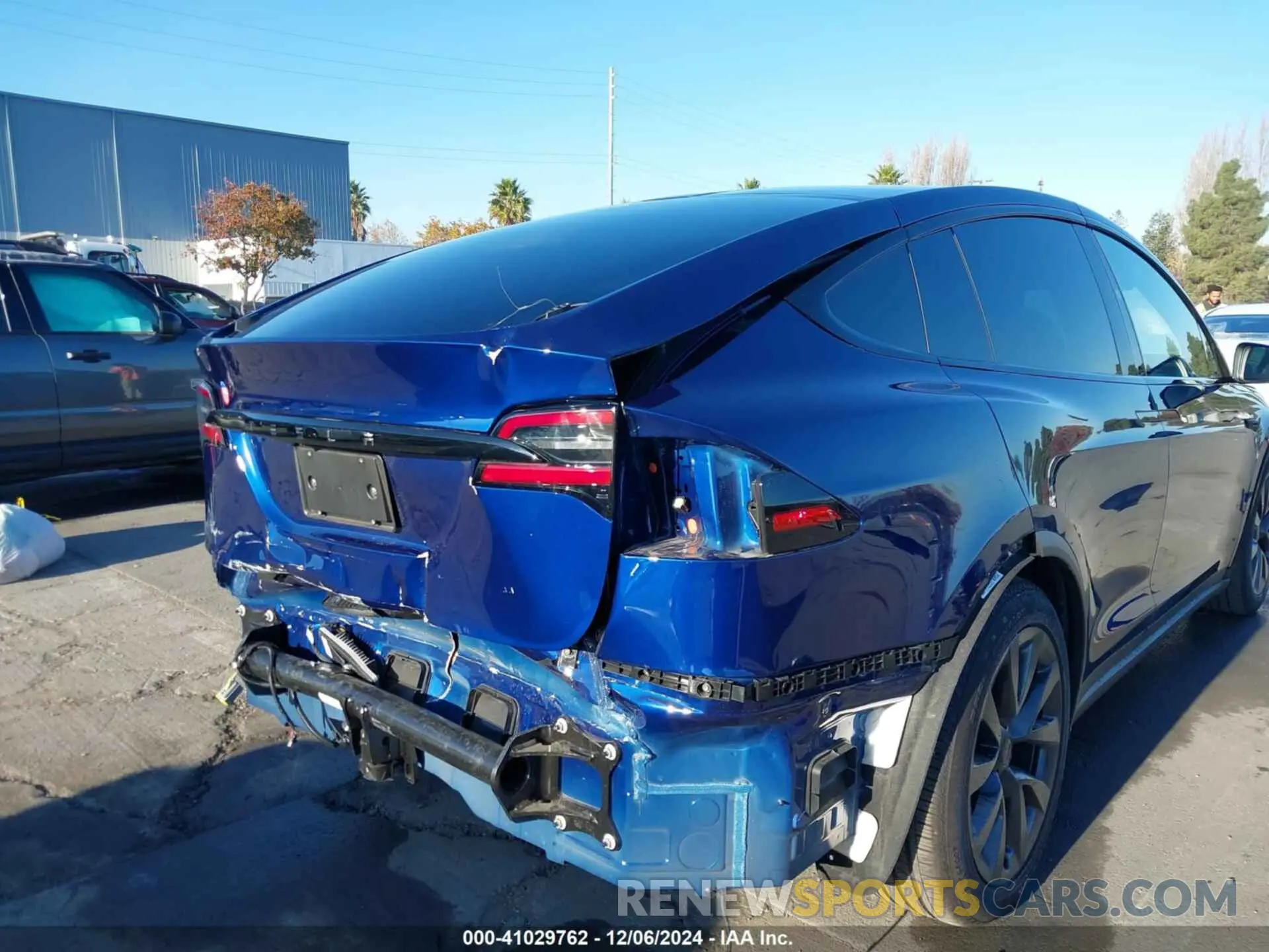 22 fotografías del automóvil dañado 7SAXCDE5XRF443761 TESLA MODEL X 2024