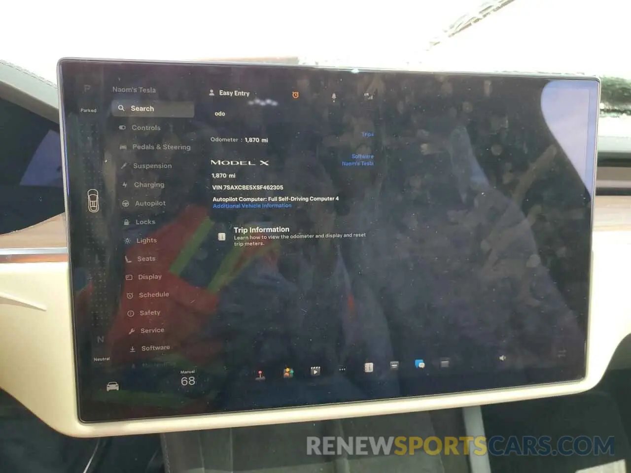 9 fotografías del automóvil dañado 7SAXCBE5XSF462305 TESLA MODEL X 2025